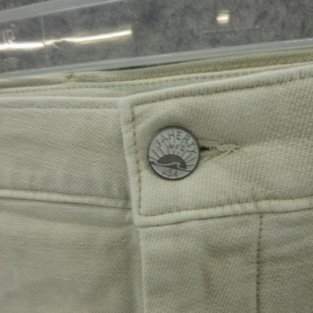 Faherty Men's Chino Shorts 42 Stone Cotton Blend Stretch Terry 7